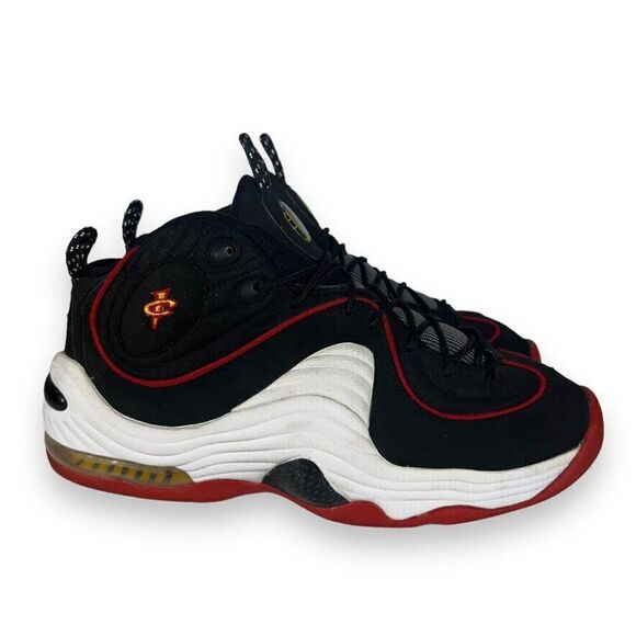 Nike Air Penny 2 'Miami Heat' 2009 333886-061 Men's 9.5 - Picture 4 of 12